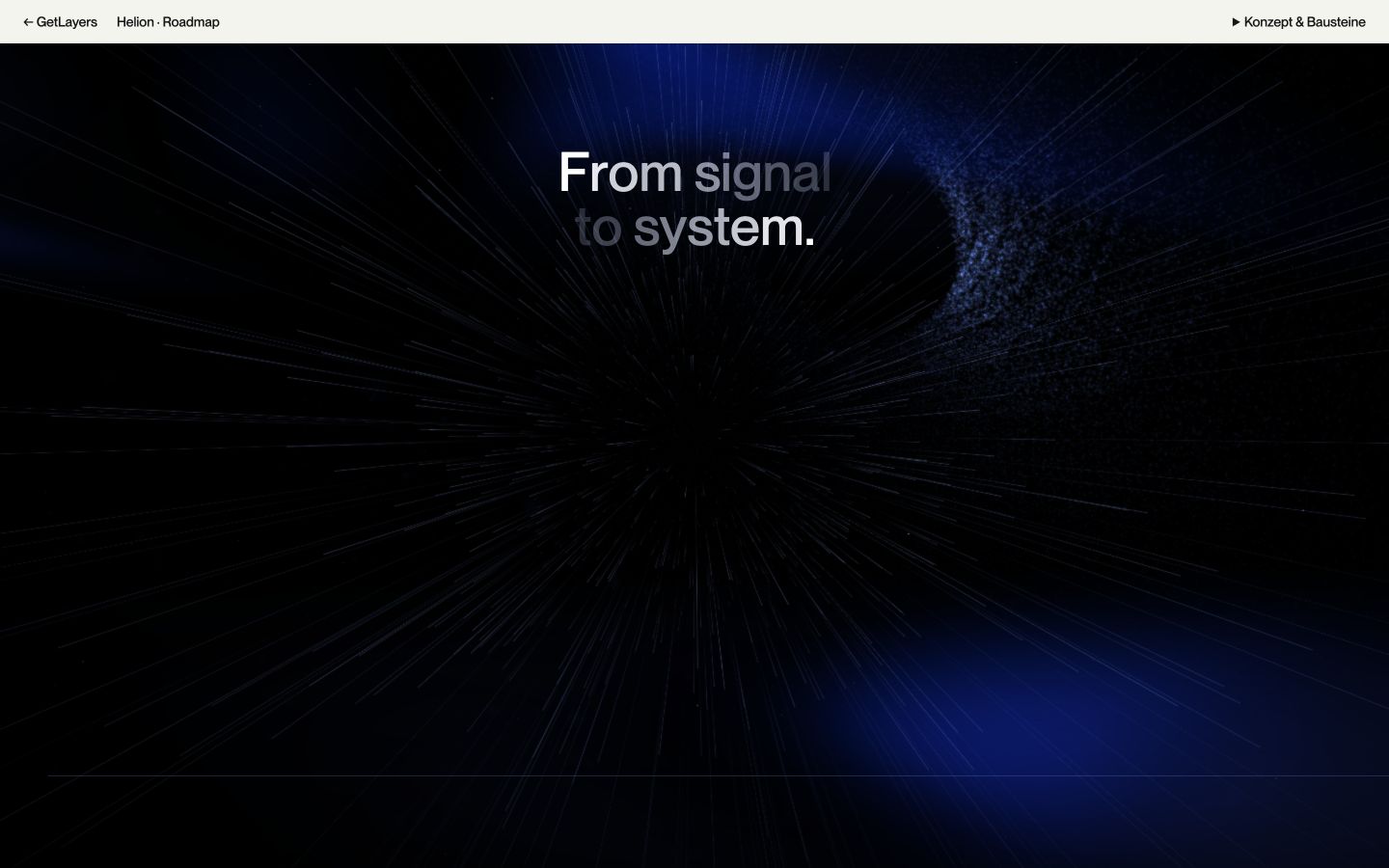 Vorschau: Helion · Roadmap