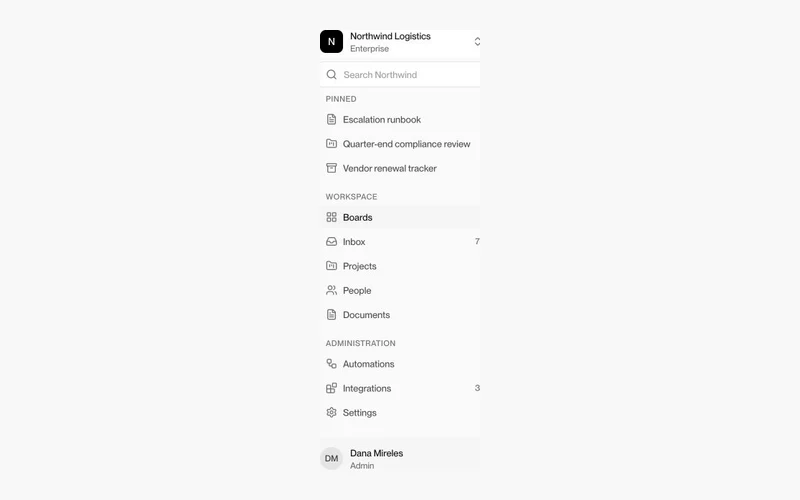 Vorschau: App Sidebar 3