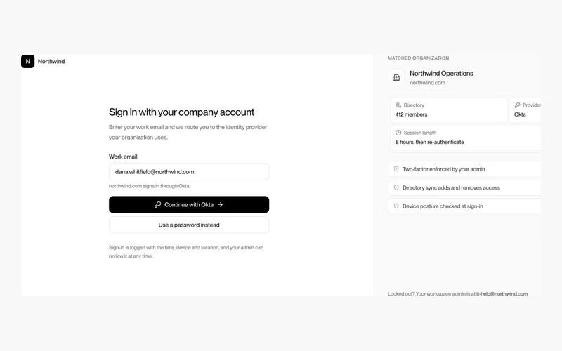 Vorschau: Authentication 8