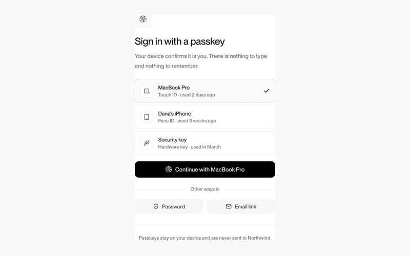 Vorschau: Authentication 9