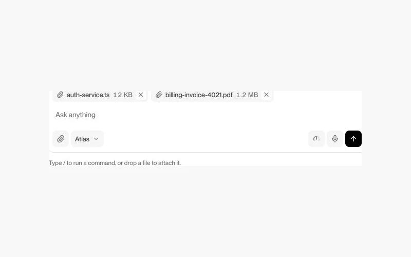 Vorschau: Prompt Input 1