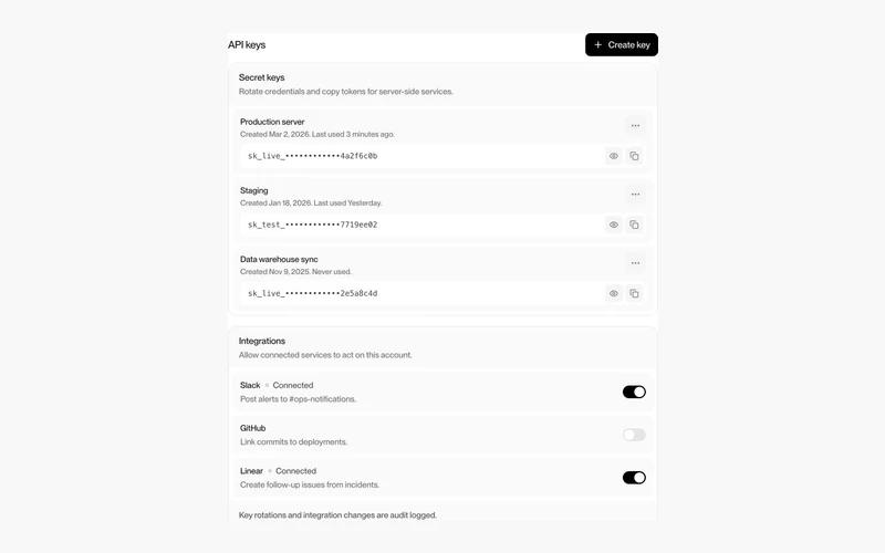 Vorschau: Settings Form 5